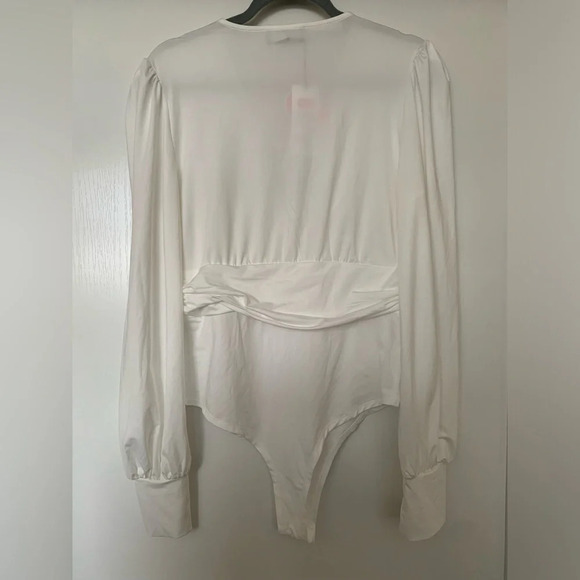 NWT Cider White Bodysuit Top - Picture 4 of 9